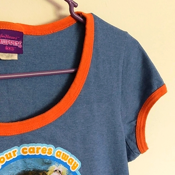 Y2K Fraggle Rock Ringer Tee - Picture 5 of 9